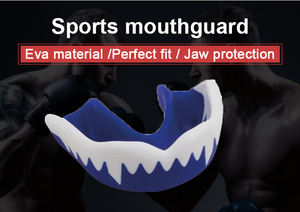 Protector <span class=keywords><strong>bucal</strong></span> de entrenamiento de <span class=keywords><strong>boxeo</strong></span> MMA de Taekwondo personalizado, tapón de molienda de dientes efectivo - Product Image 2