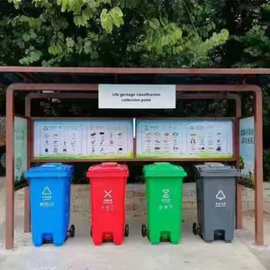 Bán chạy nhất mở Top chất thải nhựa tái chế Thùng giá cả cạnh tranh cho hiệu quả chất thải tách - Product Image 3