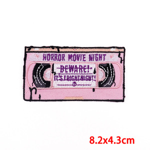 ZSY <span class=keywords><strong>Logo</strong></span> personnalisé musique Rock bande patchs brodés appliques thermocollantes pour vêtements bricolage Patch fusible avec conception de bande dessinée - Product Image 3