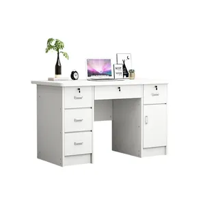 Motorized Pade Steel Stand Drawers Lap Tray Computer Table Desk With Cushion And Accessories For Printer