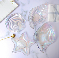 Assiette de service de table carrée, en verre trempé Unique, vente en gros, 12 pièces