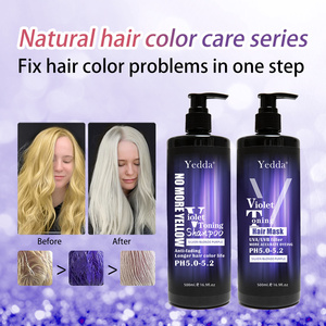 Loción Morada para Cabello Rubio, Fórmula Concentrada que Elimina los Tonos Amarillos, Nutre Profundamente y Repara el Color - Product Image 2