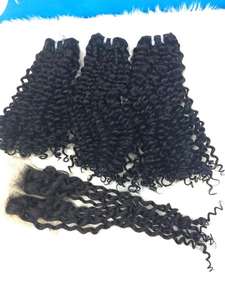 Cheveux humains Remy vietnamiens bruts trame de peau de vague régulière birmane sans perte de cheveux ne s'emmêle pas - Product Image 6