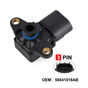 Sensor de presión de admisión 56041018AB, tipo manómetro de 3 pines, montaje en chasis para Chevrolet Jeep - Product Image 1