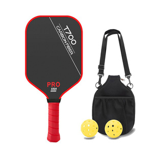 <span class=keywords><strong>Raquette</strong></span> de pickleball en fibre de carbone grain mat, fabrication directe d'usine, 16 mm, 42 cm, 215-230 g - Product Image 5