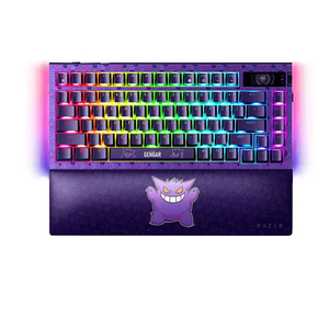 Clavier mécanique sans fil Razer Gengar Edition BlackWidow V4 Pro 75% avec touches remplaçables à chaud pour les joueurs PC - Product Image 1