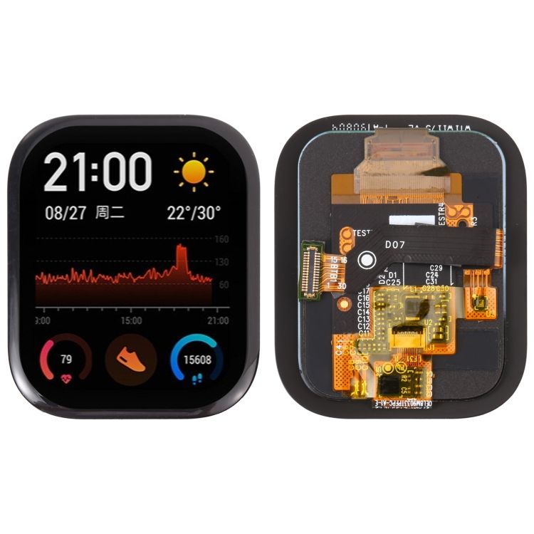 LCD Screen and Digitizer Full Assembly for Amazfit GTS|