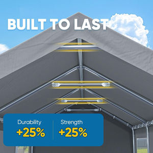 Structure de renfort en acier galvanisé pour tente de voiture, auvent marin, garage extérieur, mur déroulable, fenêtre de ventilation latérale - Product Image 6