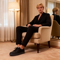 Chaussures de sport tendance et confortables pour hommes, à lacets, pour le football, la course et les loisirs, toutes saisons, course lente, collection 2025 – Vente en gros