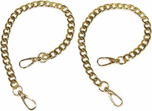 Model Worker Wide Iron Flat Chain Strap Handbag Chains Accessories <b>Purse</b> Clutches Handles Wrist Straps Replacement Straps With M - Product Image 3