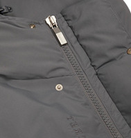 Haut d'hiver personnalisable pour homme avec veste à capuche à la mode Fermeture à glissière réversible Taille XL ODM Supply