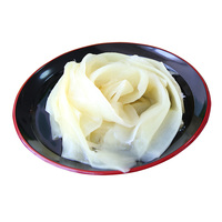 Offre Spéciale : Gingembre Blanc Entier Entièrement Naturel pour Sushi, Légumes Racineles Marinés, Cueillis à la Main, en Saumure Salée, Fraîcheur en Gros