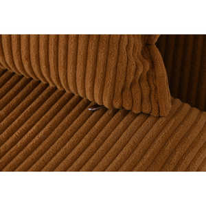 Canapé-lit en métal et tissu polyester 83x85x70 moutarde pièce - Product Image 3