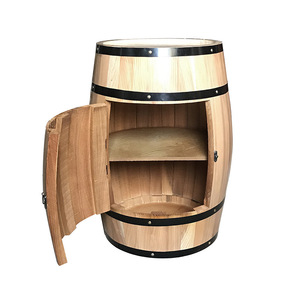 <span class=keywords><strong>Cantinetta</strong></span> Portatile in Legno Massello Stile Pastorale con Porta Apribile e Espositore per Vini - Product Image 1