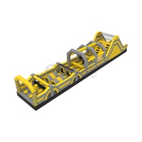 Parcours d'obstacles gonflable géant, jeu de défi gonflable directement de l'usine, PVC 0,55 mm, pour adultes et enfants, pour événements