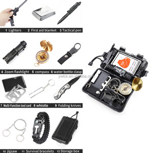 Kit <span class=keywords><strong>de</strong></span> Supervivencia para Camping 12 en 1, Portátil, Ligero, Impermeable, para Senderismo y Uso al Aire Libre - Product Image 4