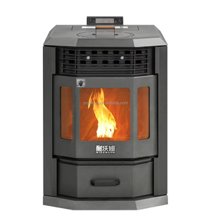 Modern 6KW 8KW 12KW & 24KW Wood Pellet <b>Stove</b> Portable Iron European <b>Stove</b> for Indoor & Outdoor Use for Living Room Heating - Product Image 1