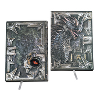 Carnet de notes de voyage A5 personnalisé en cuir de haute qualité, sublimation, motif Dragon