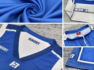 Uniforme <span class=keywords><strong>de</strong></span> Baloncesto Aibort Ligero, Duradero y Moderno, <span class=keywords><strong>de</strong></span> Malla Reversible <span class=keywords><strong>de</strong></span> Doble Cara, sin Mangas, para Jugadores Escolares - Product Image 2