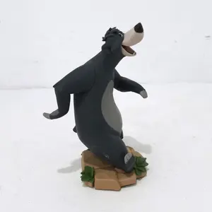 Индивидуальный дизайн ПВХ пластиковый материал мини-медведь Статуэтка мультяшная игрушка медведь животные пластиковые виниловые маленькие игрушки