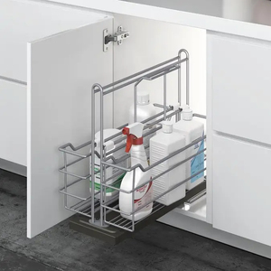 Récipients de nettoyage modernes à fermeture en douceur armoire de rangement de <span class=keywords><strong>cuisine</strong></span> coulissante <span class=keywords><strong>panier</strong></span> à épices multifonctionnel <span class=keywords><strong>panier</strong></span> d'assaisonnement - Product Image 2