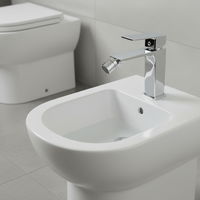 Ensemble de robinet de bidet à une poignée de haute qualité chaud froid pour mitigeur de douche de baignoire de salle de bain