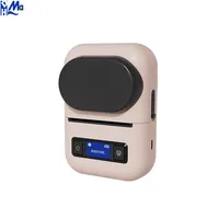 Printer Foto Mini Portabel untuk Smartphone Pembuat Label Kertas Stiker Kompatibel Multi-OS Garansi 1 Tahun