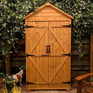 Caseta de Almacenamiento de Madera para Jardín de Gran Capacidad, Caseta de Almacenamiento de Madera para Patio Trasero - Product Image 2