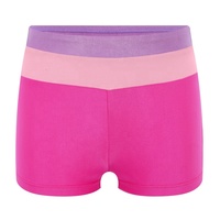 Traje de Baile Latino para Niñas de 6 a 16 Años, Trajes de Danza Lírica para Competencia, Shorts Deportivos de Gimnasia, para Eventos, Clases, Entrenamiento, Espectáculos de Danza