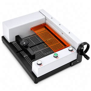 Coupe-papier électrique avec positionnement laser infrarouge, machine à découper le papier pour cartes, carton, PVC, cuir, tissu non tissé - Product Image 1