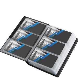 Muestra Gratuita, Porta Tarjetas de Visita de Cuero PU con Páginas Interiores, Carpeta para Tarjetas de Visita, Nuevo, BSCI - Product Image 4