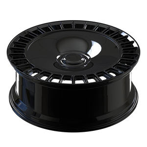 ล้อปลอมแปลงขอบเว้าสีดำสว่าง26นิ้วล้อปลอมแปลงเกรดการบินและอวกาศสำหรับรถบรรทุกไซเบอร์เทสลา2024 - Product Image 5