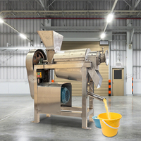 500 Kg/u Spiraalvormige Schroef Fruit Groenten Pers Juicer Afzuigmachine Industriële Appelsap Persmateriaal