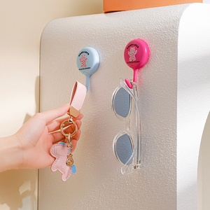 Gancho de Almacenamiento de Plástico sin Clavos, Porta Llaves, Perchero para Sombreros, Ganchos Decorativos de Pared con Lindos Dibujos Animados, para Baño y Cocina - Product Image 3
