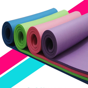 Tapis de <span class=keywords><strong>yoga</strong></span> et de gymnastique antidérapant de 10 mm d'épaisseur, équipement de sport et de fitness, couverture d'exercice en matériau NBR, tapis de <span class=keywords><strong>yoga</strong></span> - Product Image 1