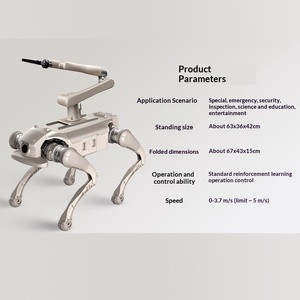 Chien robotique à quatre pattes capable de transporter plusieurs charges utiles pour les interventions d'urgence en cas de catastrophe (191/95) La conception à quatre pattes offre une stabilité - Product Image 3