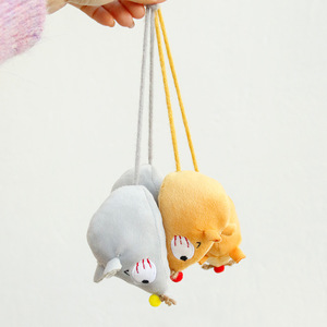 Suministros de burlas para gatos, cola larga, pequeño ratón gordito, gato, juguetes de menta, gato, ratón de peluche, juguetes, suministros para mascotas - Product Image 2