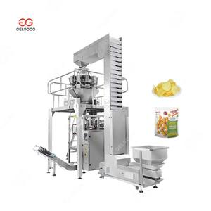 Peseuse automatique à têtes multiples Machine d'emballage automatique d'azote pour snacks et chips de pommes de terre Pop Corn - Product Image 2