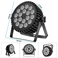 200W 4 en 1 RGBW LED Par DMX effet de scène lumière mélange infini et effet arc-en-ciel pour Disco Bar Dj lampe
