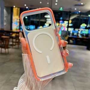 เคสโทรศัพท์มือถือแบบแม่เหล็กด้าน รุ่นแฟชั่น สำหรับ iPhone 17 Pro Max 17 Air พร้อมกรอบกันกระแทกเสริมความแข็งแรง ป้องกันแรงกระแทก - Product Image 4