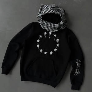 배기핏 커스텀 500gsm 스트리트웨어 맞춤 남성 의류 제조업체 멀티 컬러 유니섹스 그래픽 디지털 프린트 스타일리쉬 남성 후드티 - Product Image 2