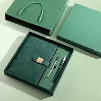 Stardawn - Juego de Regalo de Cuaderno de Lujo con Logotipo Personalizado, 100 Hojas, Cuero PU, Cierre Magnético, Elegante, Ejecutivo, Corporativo, Empresarial