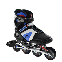Patins à roulettes semi-souples pour adultes HEAD, quatre roues, roues en carbone PU, châssis en aluminium, semelle extérieure en PVC, roulements ABEC-7.