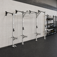 Barre de traction murale robuste réglable pour usage commercial, idéale pour la musculation et l'entraînement en salle de sport (vente en gros)