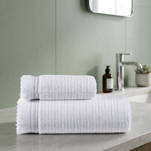 Toalla Turca de Lujo Premium, Rectangular, Blanca, 100% Algodón, Ecológica, Tejida, Cómoda para Ducha, Uso Hotelero - Product Image 2