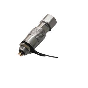 Connecteur rond miniature Yc8 M8, 2, 3, 4, 5, 6, 7 broches, à enclenchement rapide, auto-bloquant, avec coque en alliage de zinc, contact en cuivre, sortie CC - Product Image 1