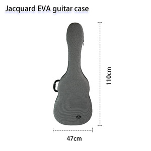 Hộp đựng đàn guitar cứng cáp, di động, có thể tùy chỉnh, chất liệu EVA, chống thấm nước, chống rơi, khóa kéo, in logo/kích thước theo yêu cầu - Product Image 3