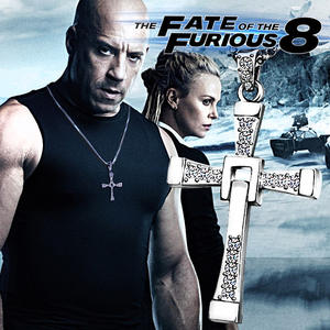 Più venduto il film <span class=keywords><strong>di</strong></span> grandi dimensioni ciondolo cristallo Dominic <span class=keywords><strong>Toretto</strong></span> croce collana per gli uomini - Product Image 5