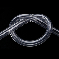 Tuyau flexible transparent en PVC/PEX tressé, homologué UL94-V0, résistant au feu, pour usage électrique/salle de bain