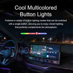 Radio para Auto SEMAITU de 6.8 Pulgadas y 1.5 Din con Carplay Inalámbrico y Android Auto, Reproductor MP5, Compatible con Bluetooth 5.1/FM/<span class=keywords><strong>AM</strong></span>/Pantalla IPS - Product Image 4